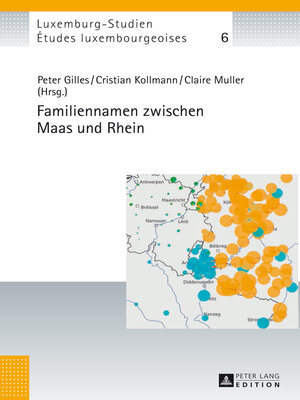 cover image of Familiennamen zwischen Maas und Rhein